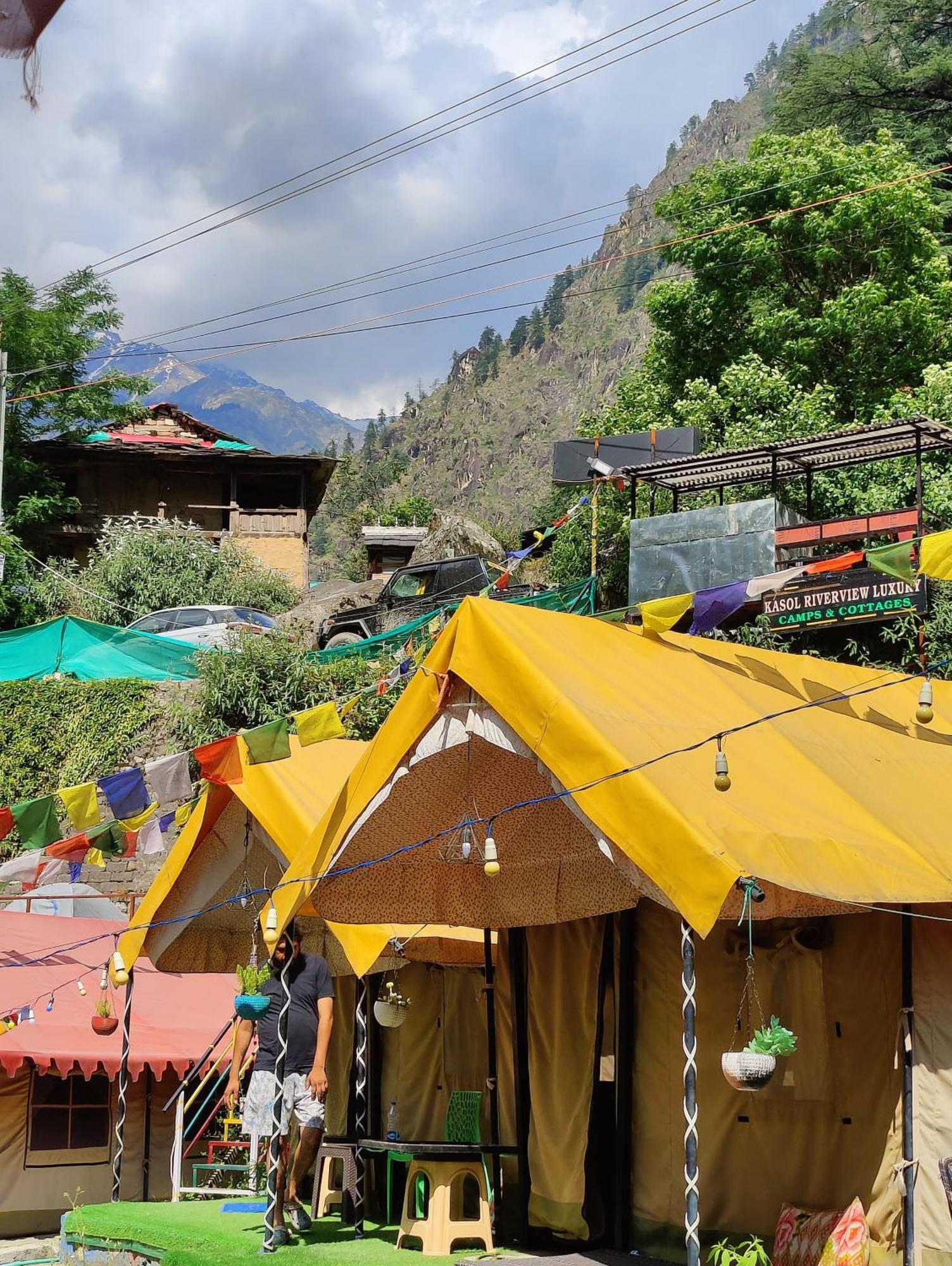 कैम्पिंग की जगह Five Elements Kasol